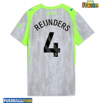 Manchester City Tijjani Reijnders #4 3rd trikot Frauen 2025-26 Kurzarm